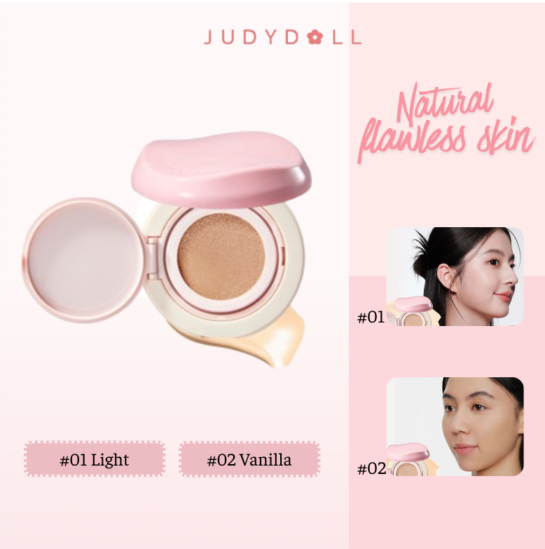 Cushion JUDYDOLL  Fresh Matte Che Phủ Mịn Lì Chống Nắng Bền Màu Lâu Trôi