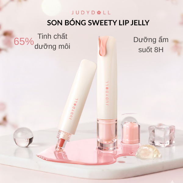 Son Dưỡng Có Màu Judydoll Lip Jelly – Dưỡng Ẩm Căng Mọng, Mờ Vân Môi