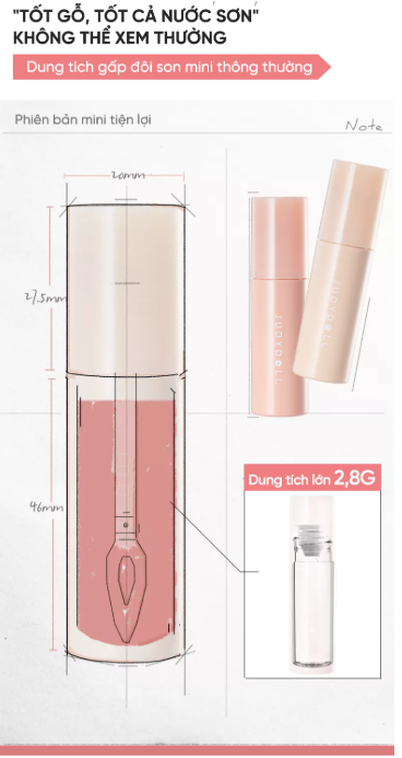 Son Kem Bùn Matte Lip Mud Lên Màu Chuẩn Mềm Mịn Mờ Vân Môi Dưỡng Ẩm