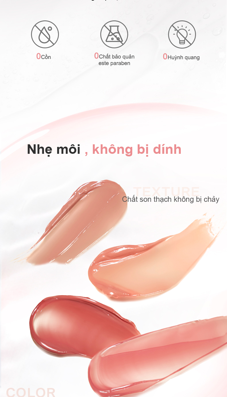 Son Dưỡng Có Màu Judydoll Lip Jelly 10ml – Dưỡng Ẩm Căng Mọng Mờ Vân Môi