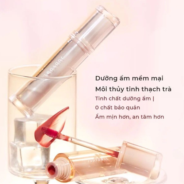 Son Tint Bóng Judydoll Iced Tea Watery Lip Gloss