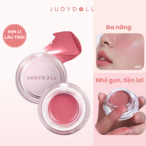 Son & Má Hồng Kem Đa Năng Judydoll Watery Multimuse Color Balm - Mịn Lì Không Bết Lên Màu Tự Nhiên